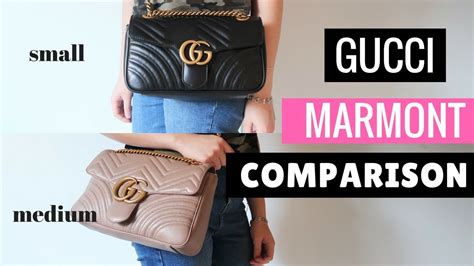 gucci marmont velvet small vs medium|gucci marmont belt women's.